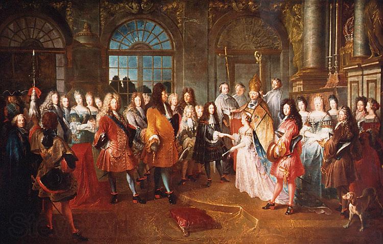 unknow artist Marriage of Louis of France, Norge oil painting art